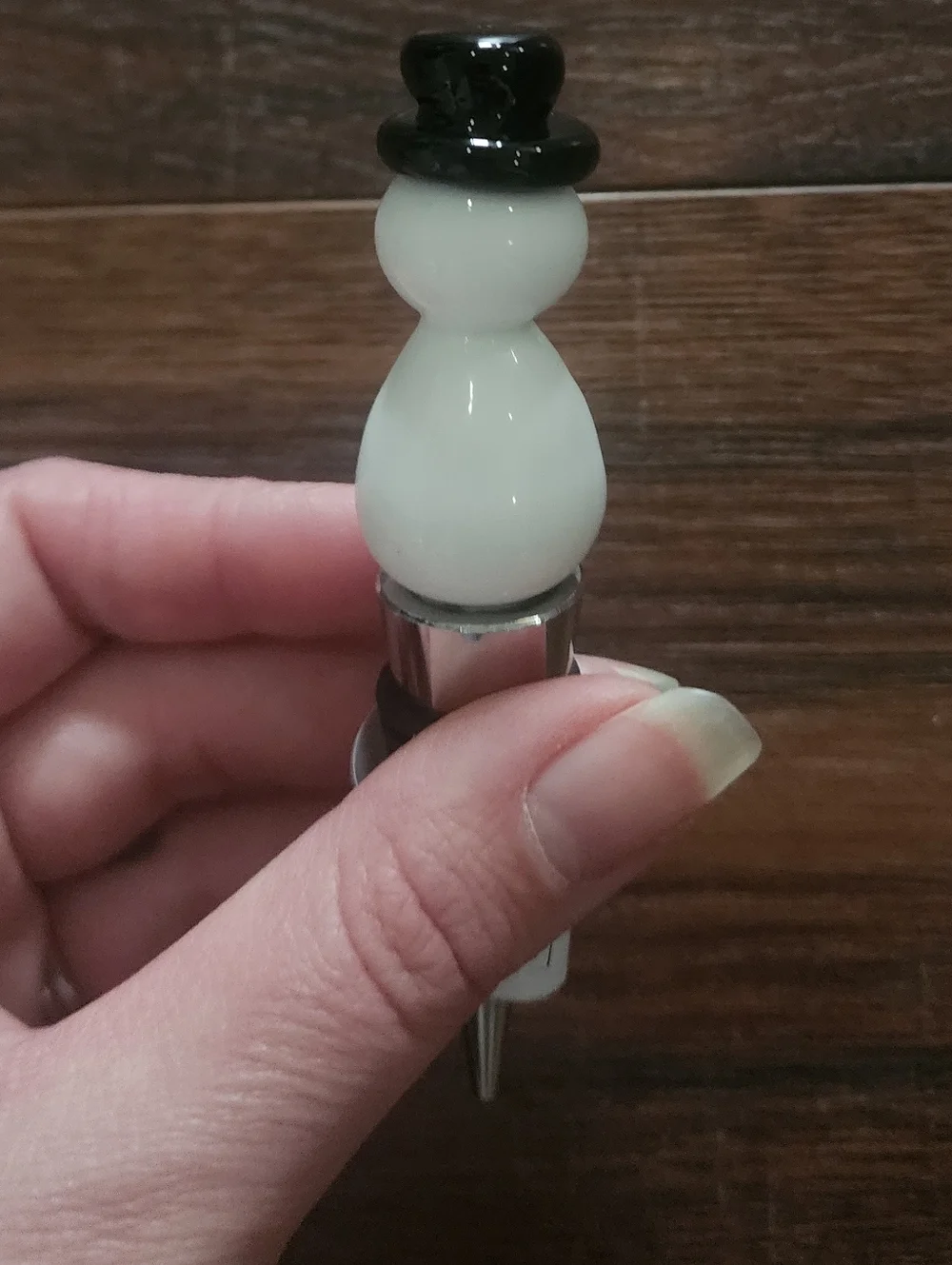 NWT Williams Sonoma Snowman Wine Stopper Winter Holiday Gift